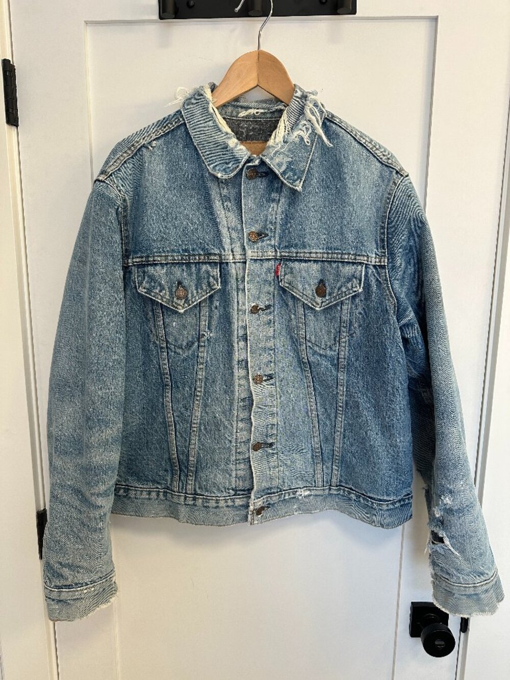 Vintage Blanket-Lined Levi's Jean Jacket